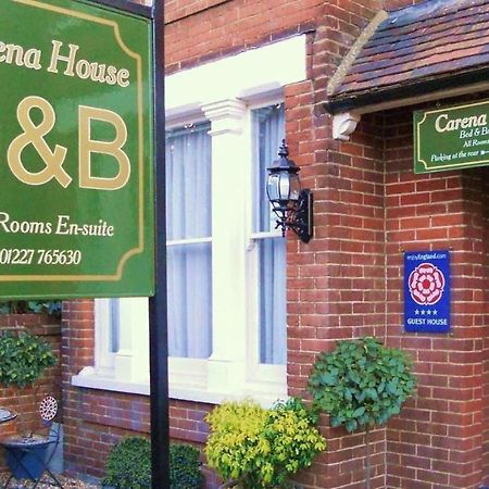 Carena House Bed & Breakfast Canterbury Dış mekan fotoğraf